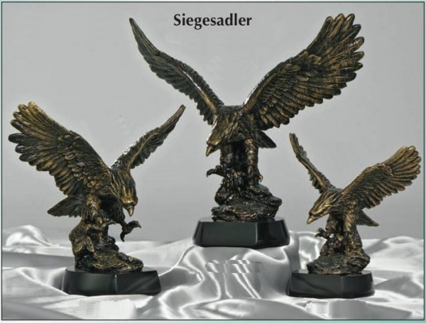 Siegessadler / Adler mit Gravur