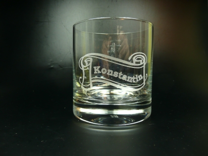 Whiskyglas 9 cm hoch