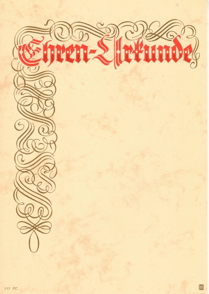 Urkunde