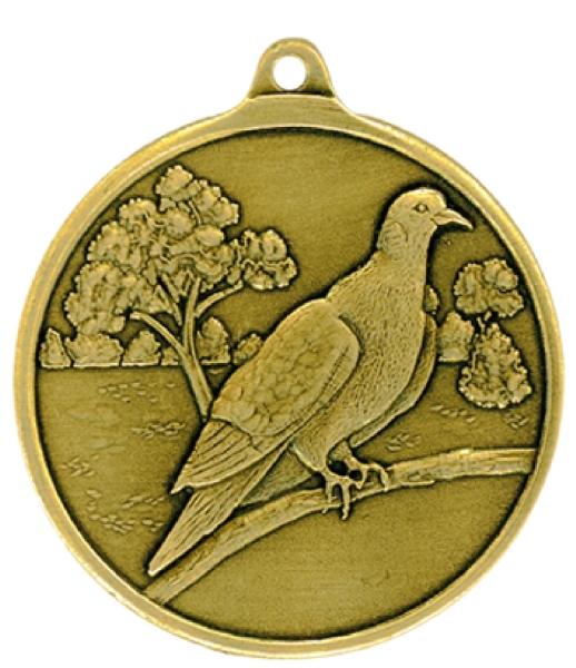 Jagdmedaille (Ringeltaube)