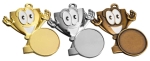 Medaille "Bambini" 42mm x 46 mm